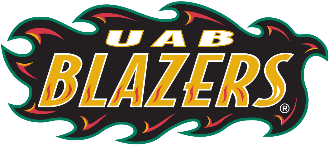UAB Blazers 1996-Pres Wordmark Logo t shirts DIY iron ons v4
